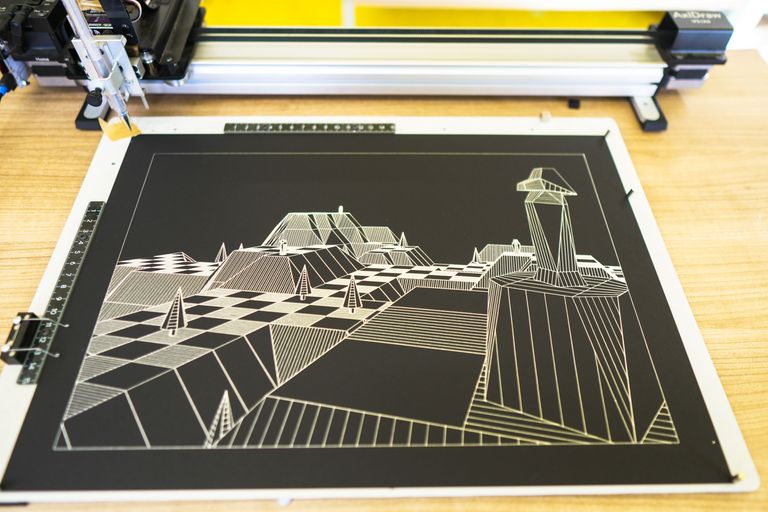 Artwork from project The Drawing Machine
